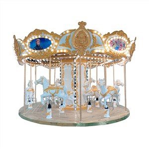 Amusement Park Carousel Ride